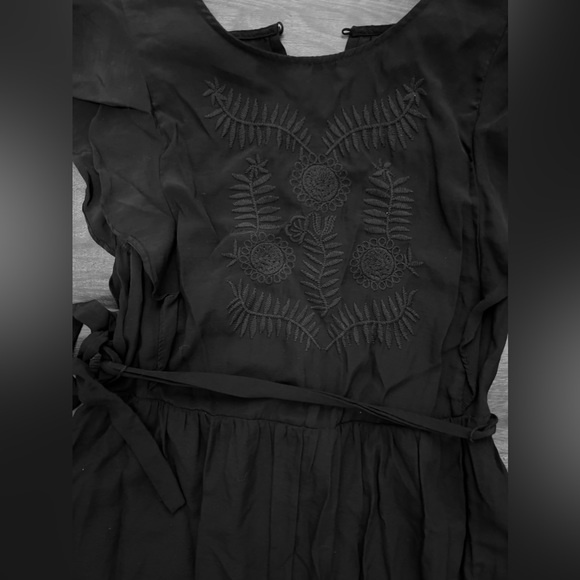 Who what wear embroidered maxi dress  Sz M - Picture 5 of 9